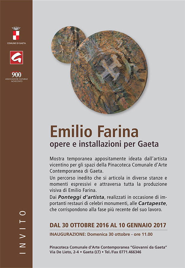 invito Emilio_Farina_Pinacoteca